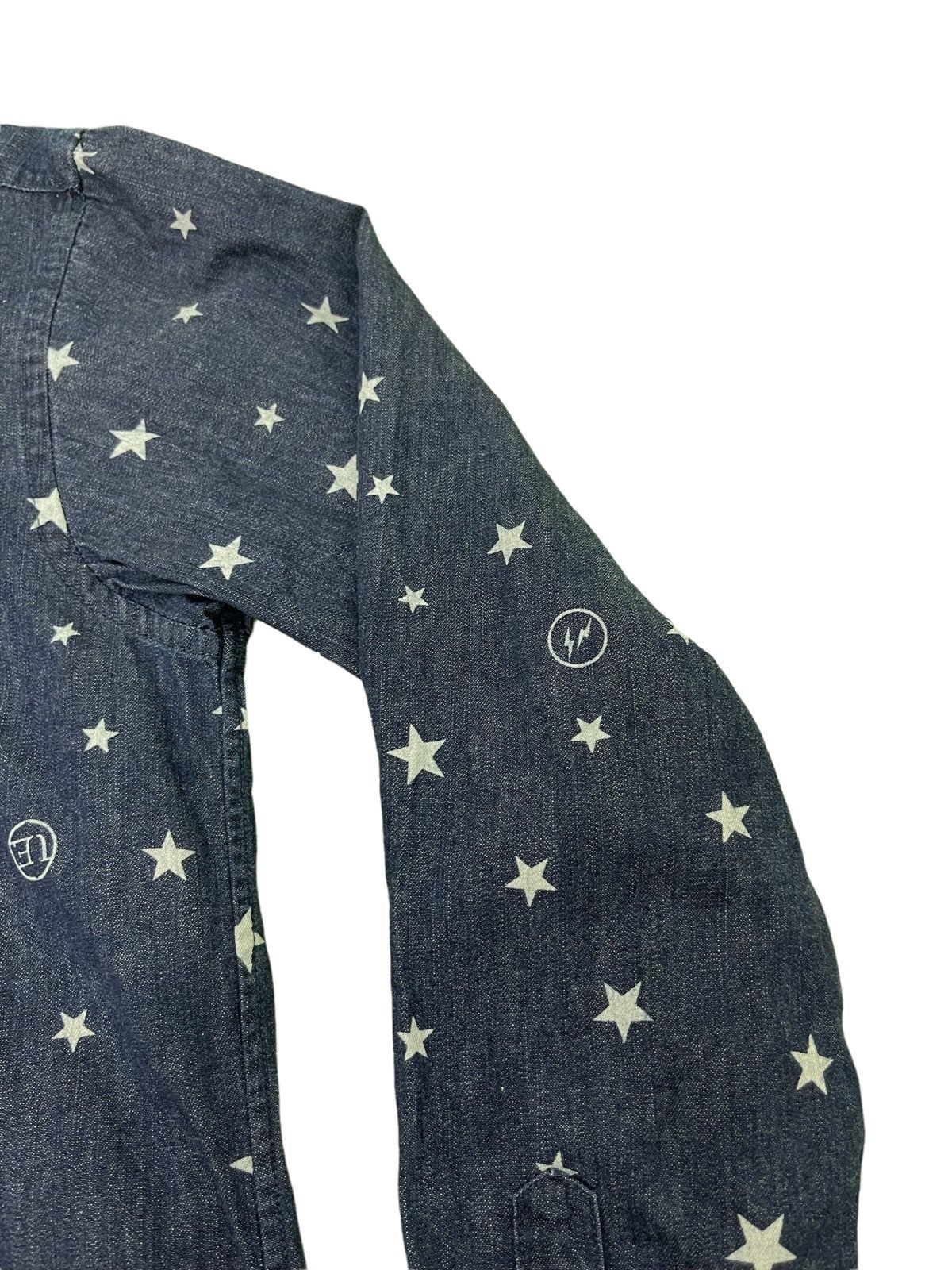 Fragment Design Uniform Experiment x Fragment Design Thin Denim Shirt 3🟩8 Size US M / EU 48-50 / 2 - 4 Thumbnail
