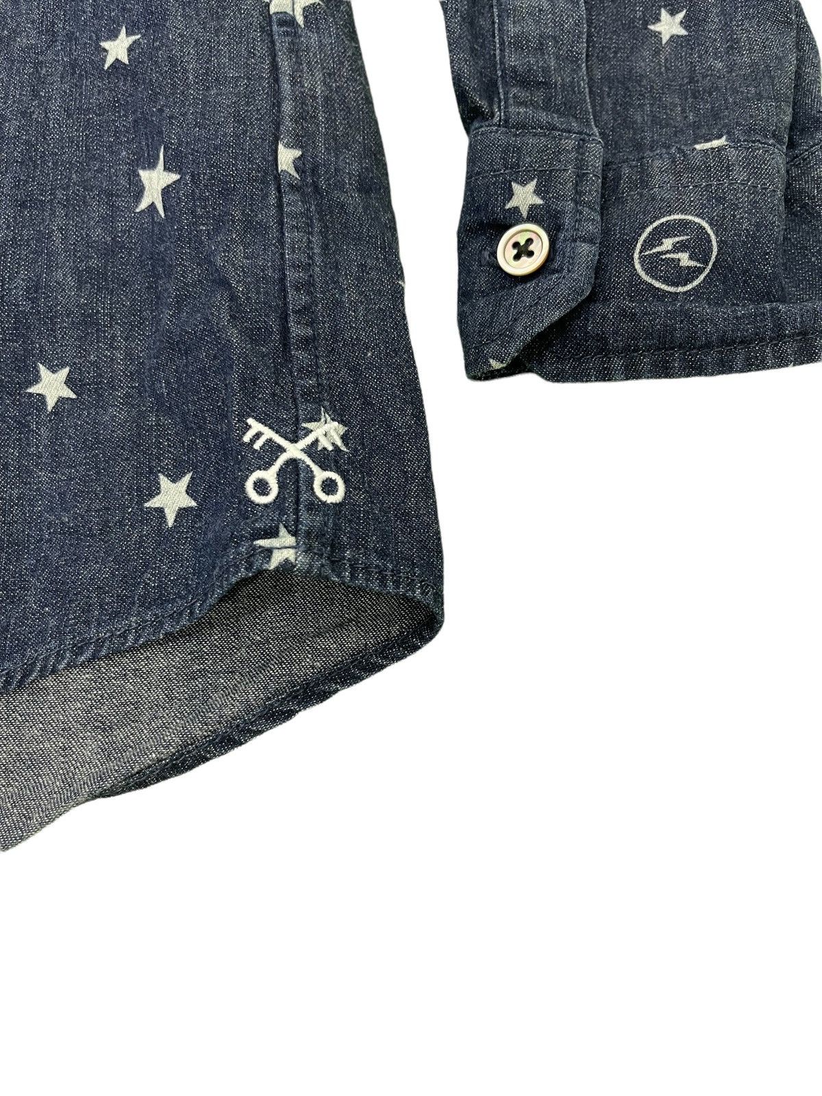 Fragment Design Uniform Experiment x Fragment Design Thin Denim Shirt 3🟩8 Size US M / EU 48-50 / 2 - 7 Thumbnail