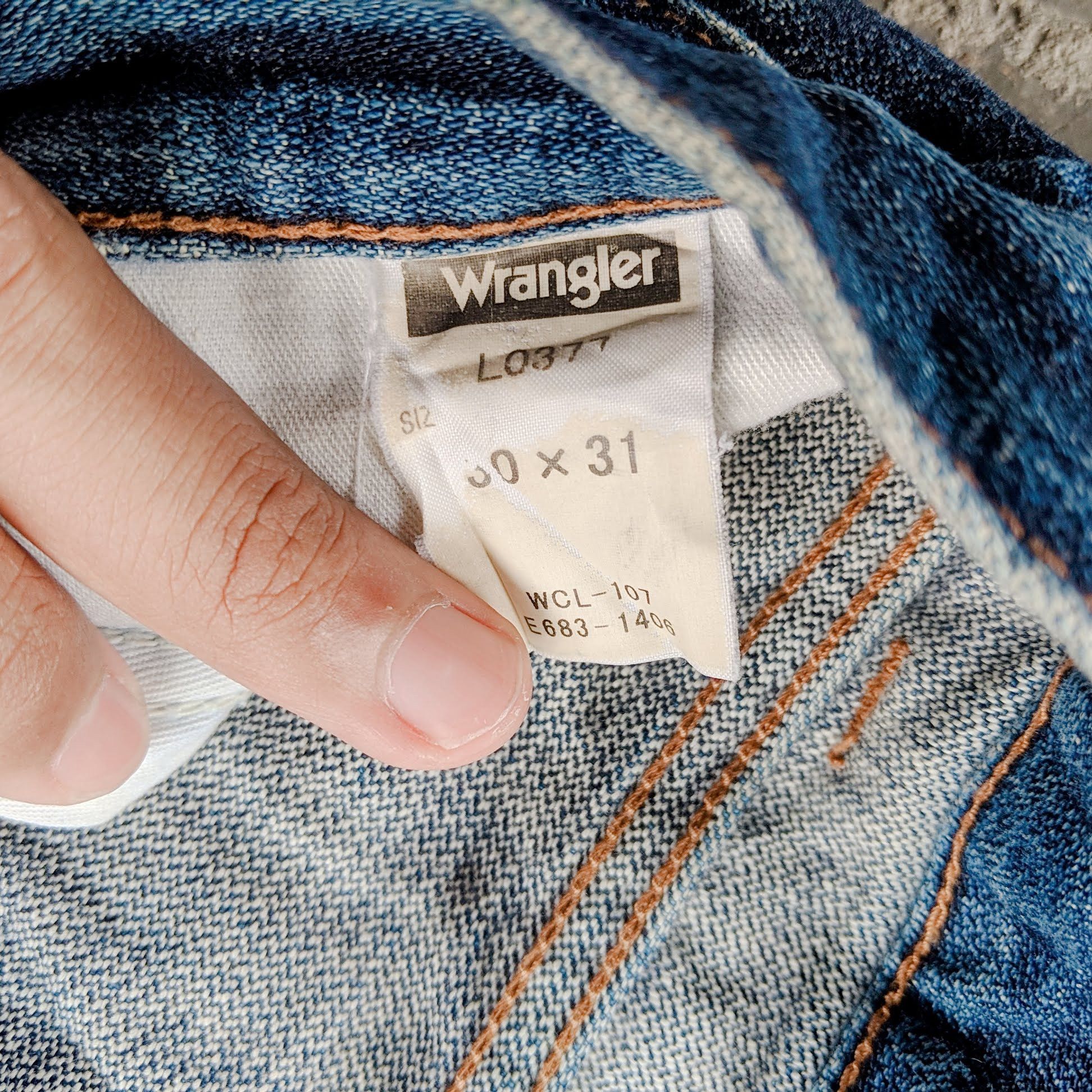 Japanese Brand Vtg Japanese Boot Cut Faded Jean Trousers Denim Pants Size US 30 / EU 46 - 7 Thumbnail