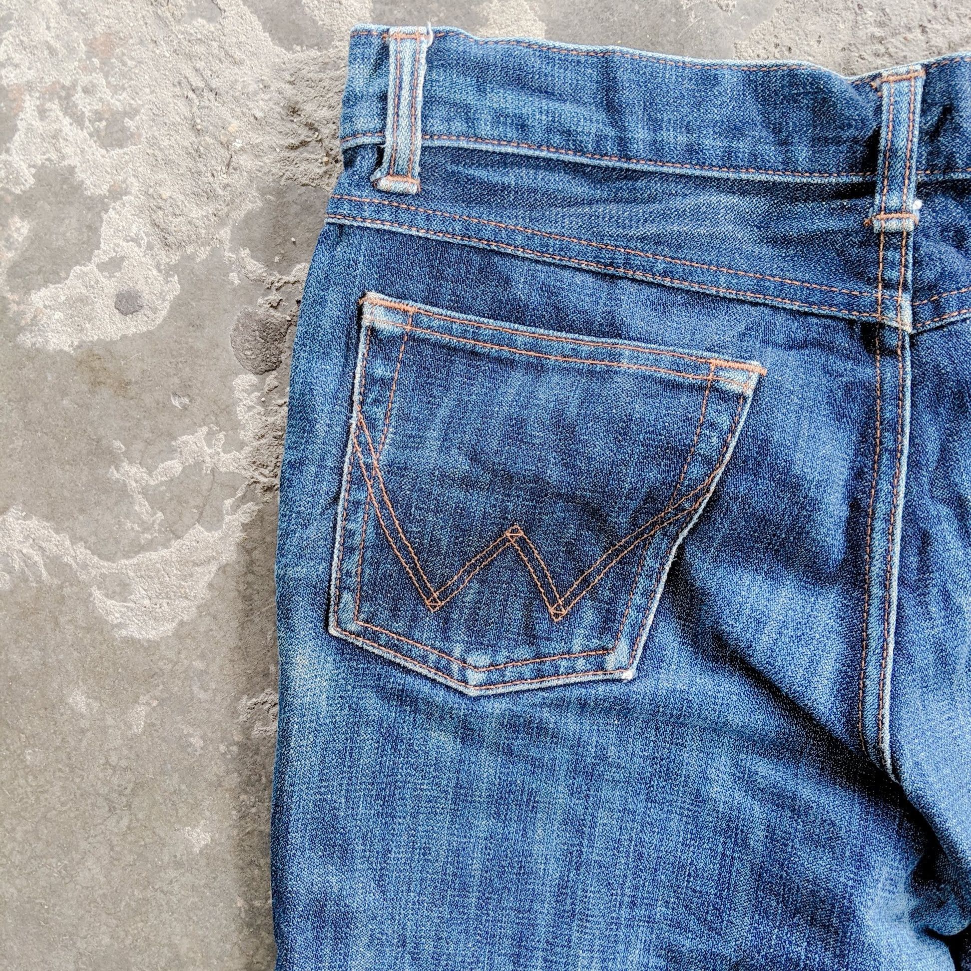 Japanese Brand Vtg Japanese Boot Cut Faded Jean Trousers Denim Pants Size US 30 / EU 46 - 10 Thumbnail