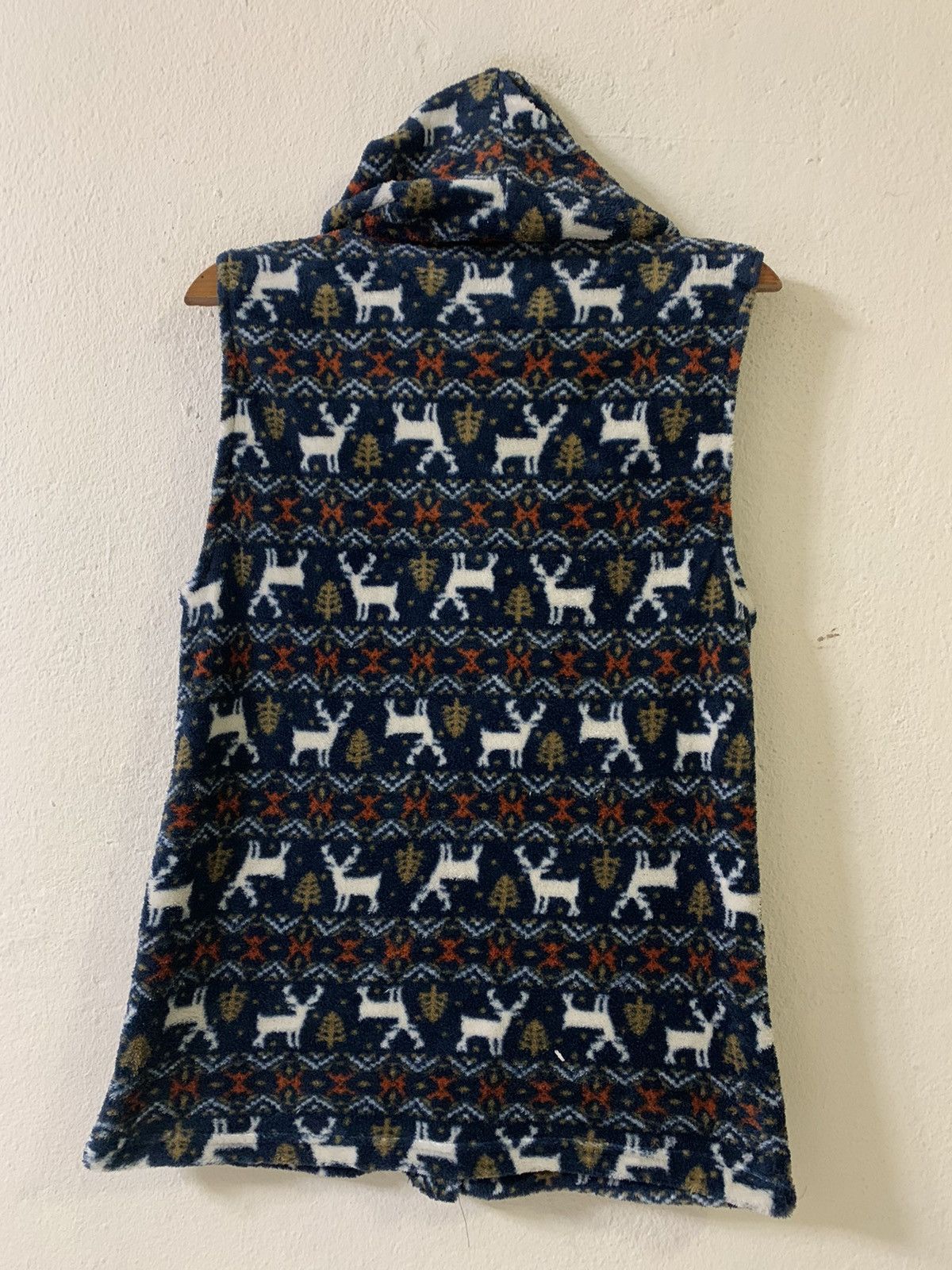 Japanese Brand Unbranded Fleece Hoodie Vest Size US S / EU 44-46 / 1 - 6 Thumbnail
