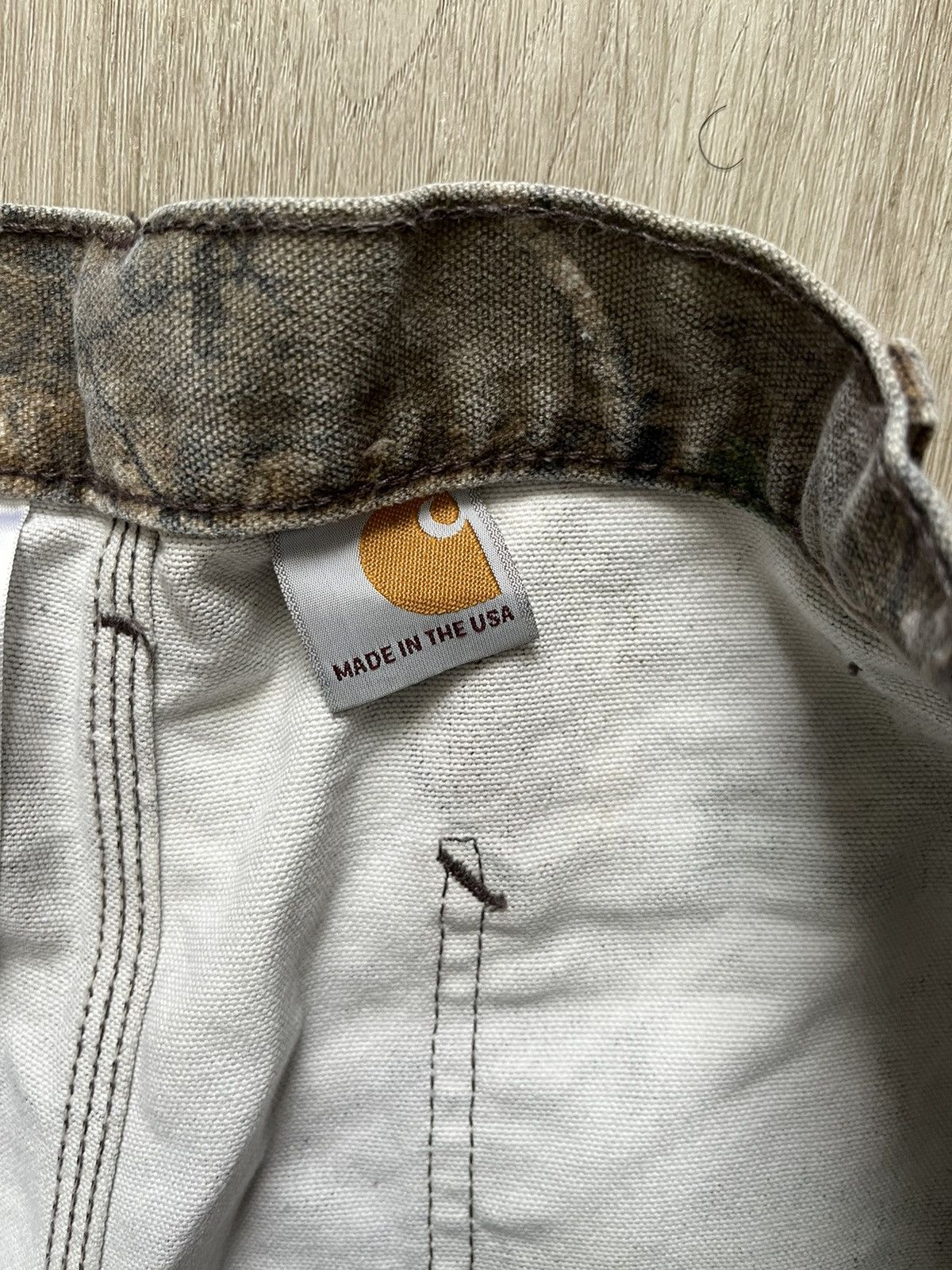 Carhartt Vintage Carharrt Camo Dungaree Pants Size US 34 / EU 50 - 10 Thumbnail