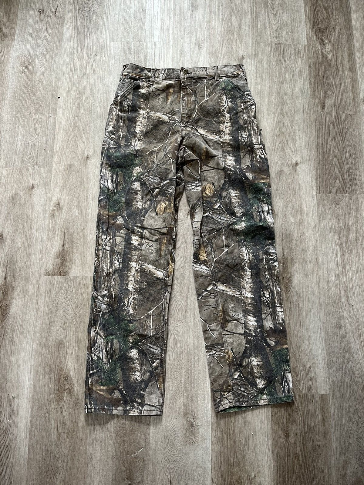 Carhartt Vintage Carharrt Camo Dungaree Pants Size US 34 / EU 50 - 3 Thumbnail