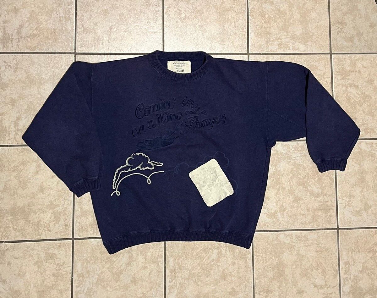 Vintage Vintage Avirex LTD Embroidered graphic patch sweatshirt Size US M / EU 48-50 / 2 - 1 Preview