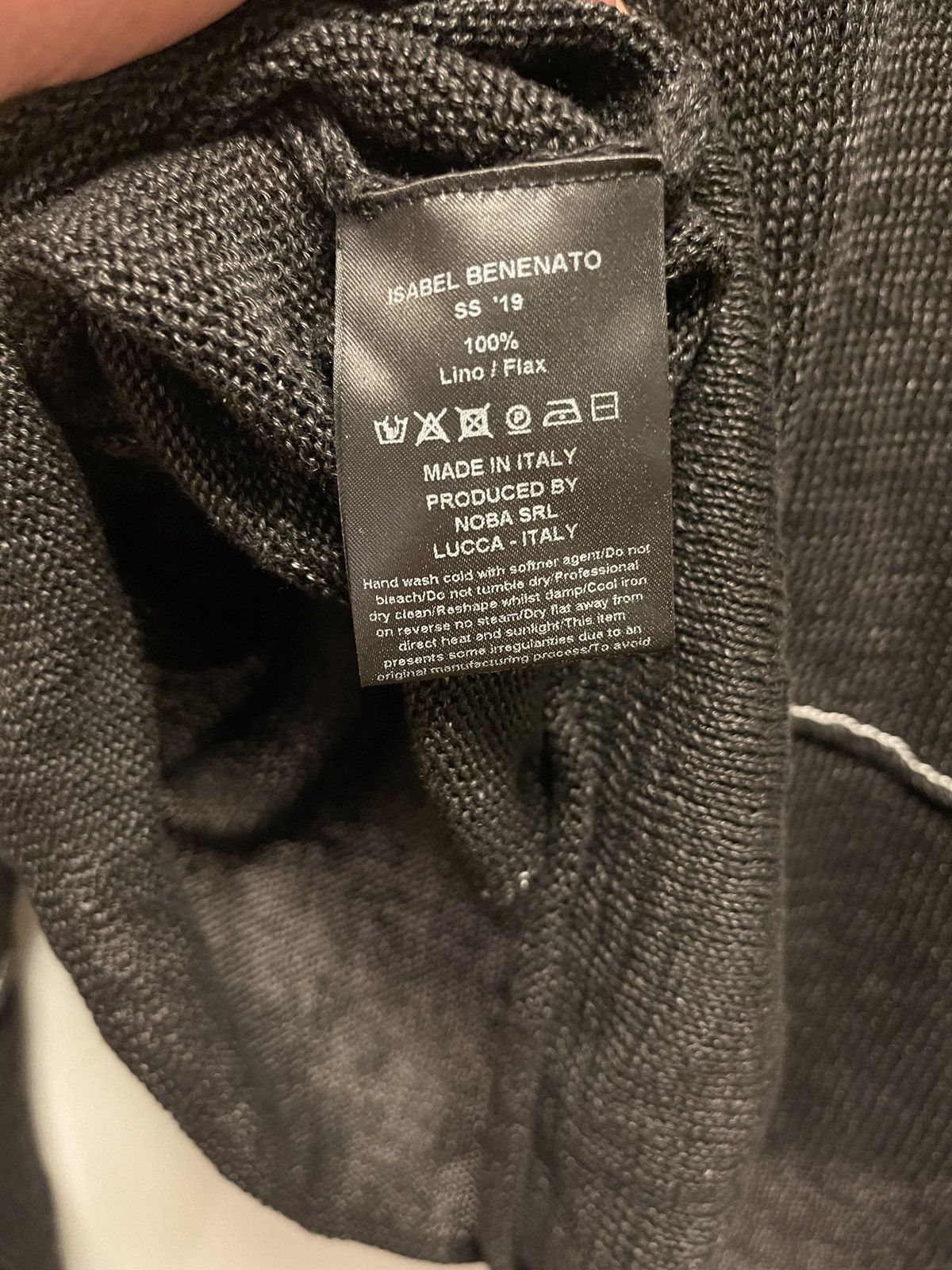 Isabel Benenato Isabel Benenato Contrast Stitch Detail Sweater Size US L / EU 52-54 / 3 - 8 Thumbnail