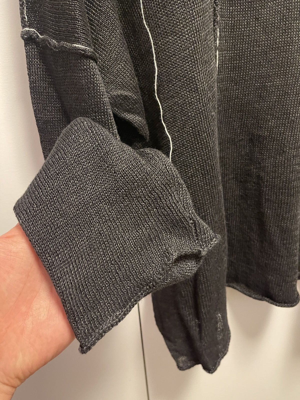 Isabel Benenato Isabel Benenato Contrast Stitch Detail Sweater Size US L / EU 52-54 / 3 - 5 Thumbnail