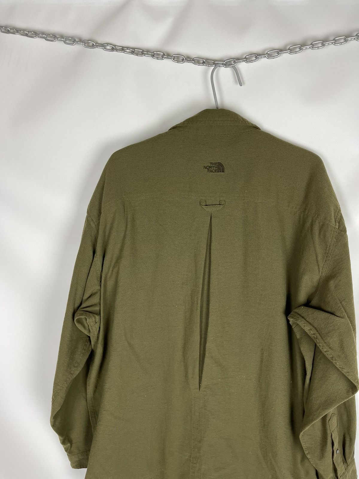 The North Face The North Face vintage oversized overshirt shirt green Size US XL / EU 56 / 4 - 13 Thumbnail