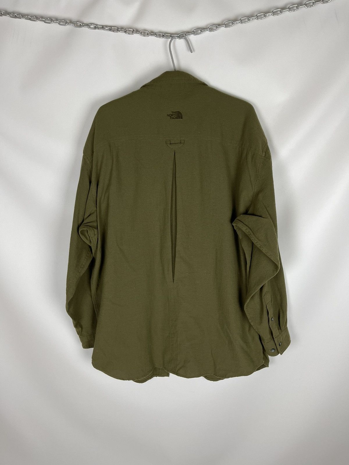 The North Face The North Face vintage oversized overshirt shirt green Size US XL / EU 56 / 4 - 2 Thumbnail