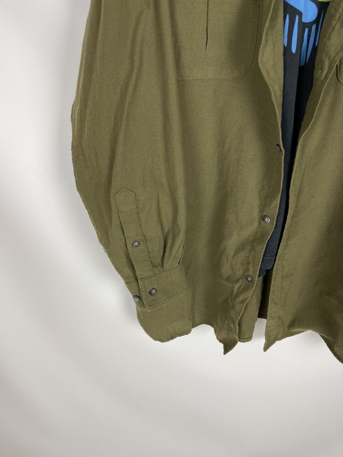 The North Face The North Face vintage oversized overshirt shirt green Size US XL / EU 56 / 4 - 5 Thumbnail
