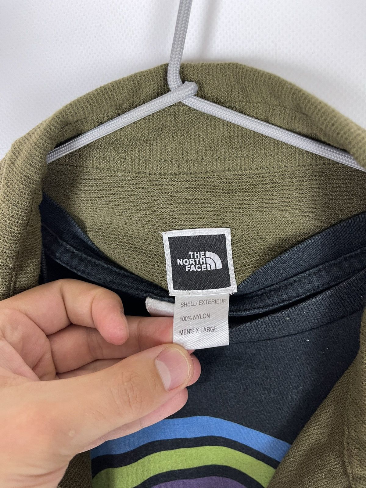 The North Face The North Face vintage oversized overshirt shirt green Size US XL / EU 56 / 4 - 11 Thumbnail