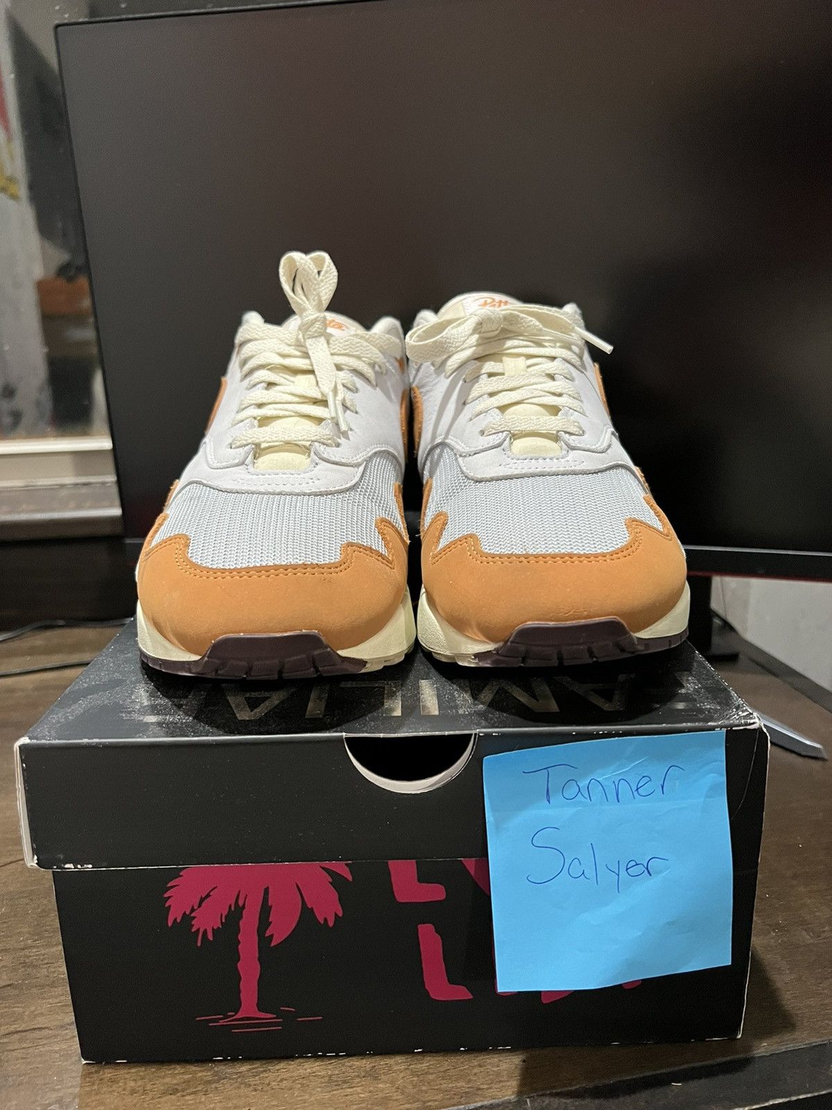 Nike × Patta Nike Air Max 1 Patta Monarch Size US 12 / EU 45 - 4 Thumbnail