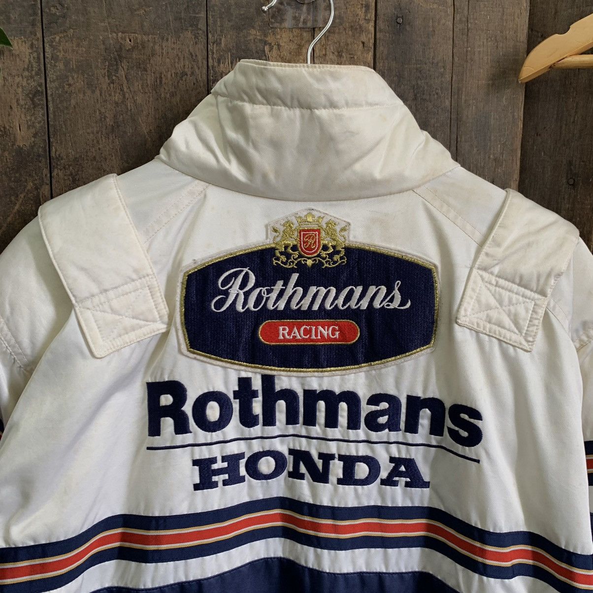 Vintage Rothmans Racing Bomber Jacket Rothmans Honda Racing