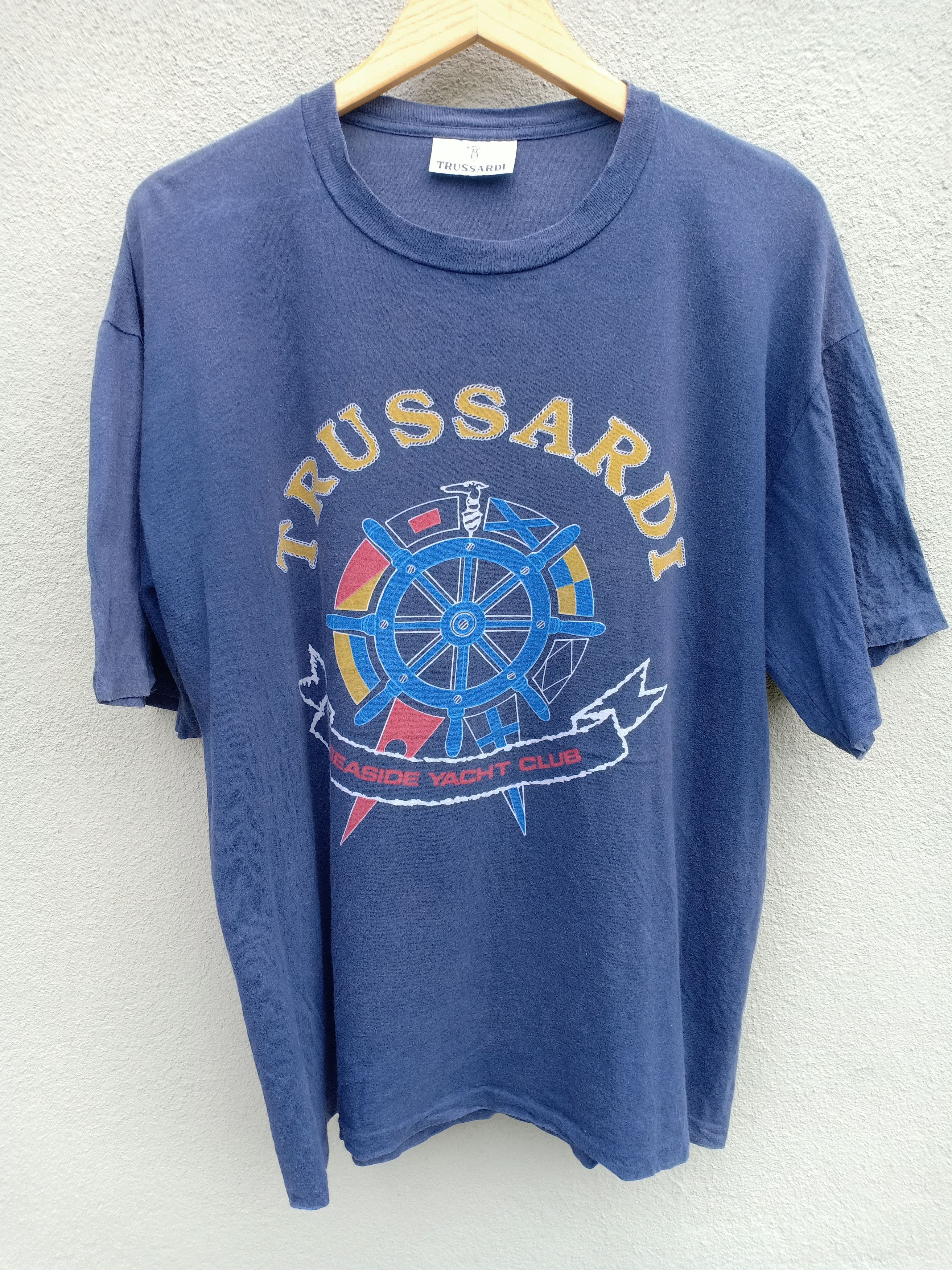Extremely Rare vintage Trussardi seaside yacht club