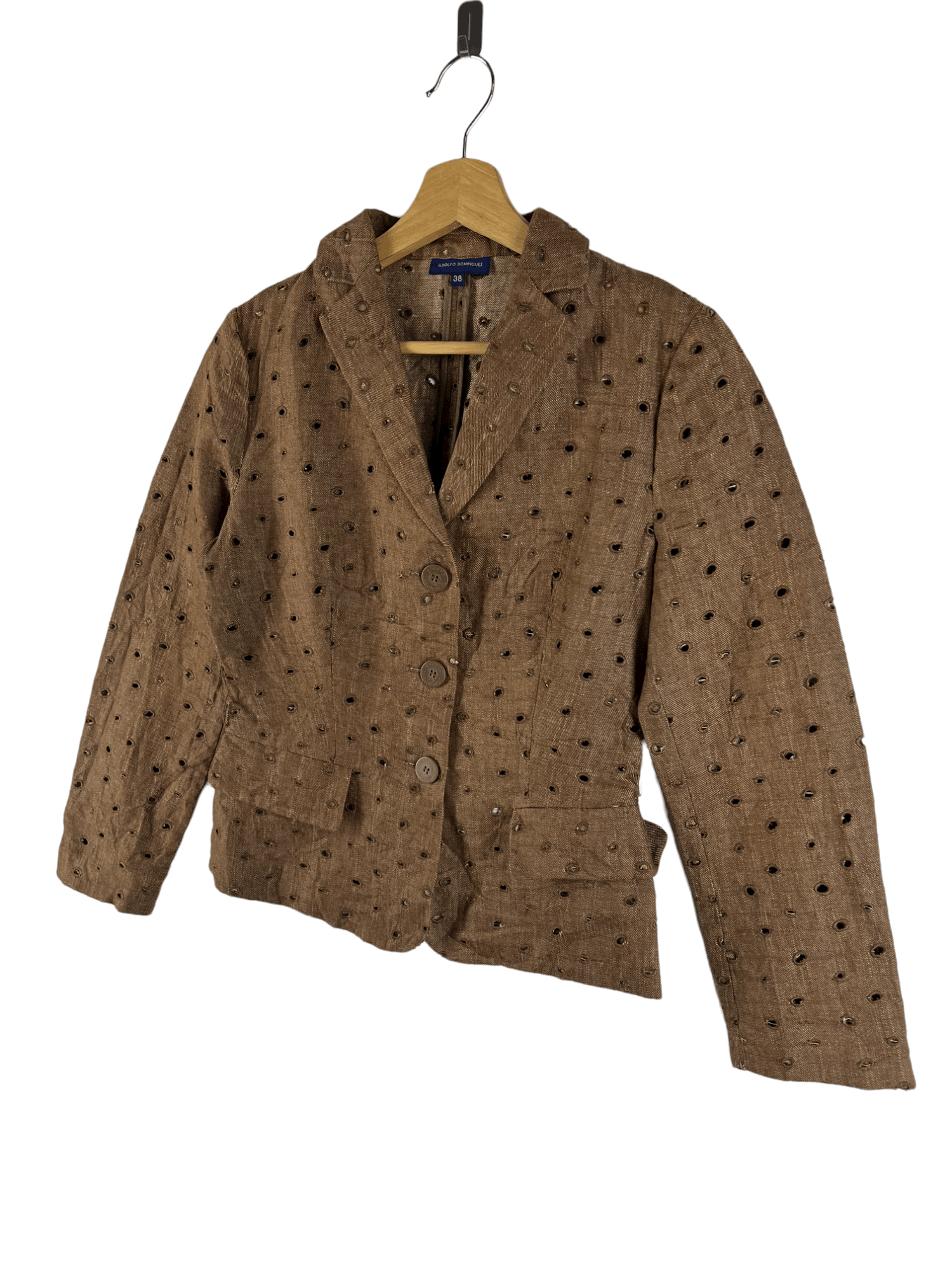 Adolfo Dominguez ADOLFO DOMINGUEZ BLAZER Size S / US 4 / IT 40 - 2 Thumbnail