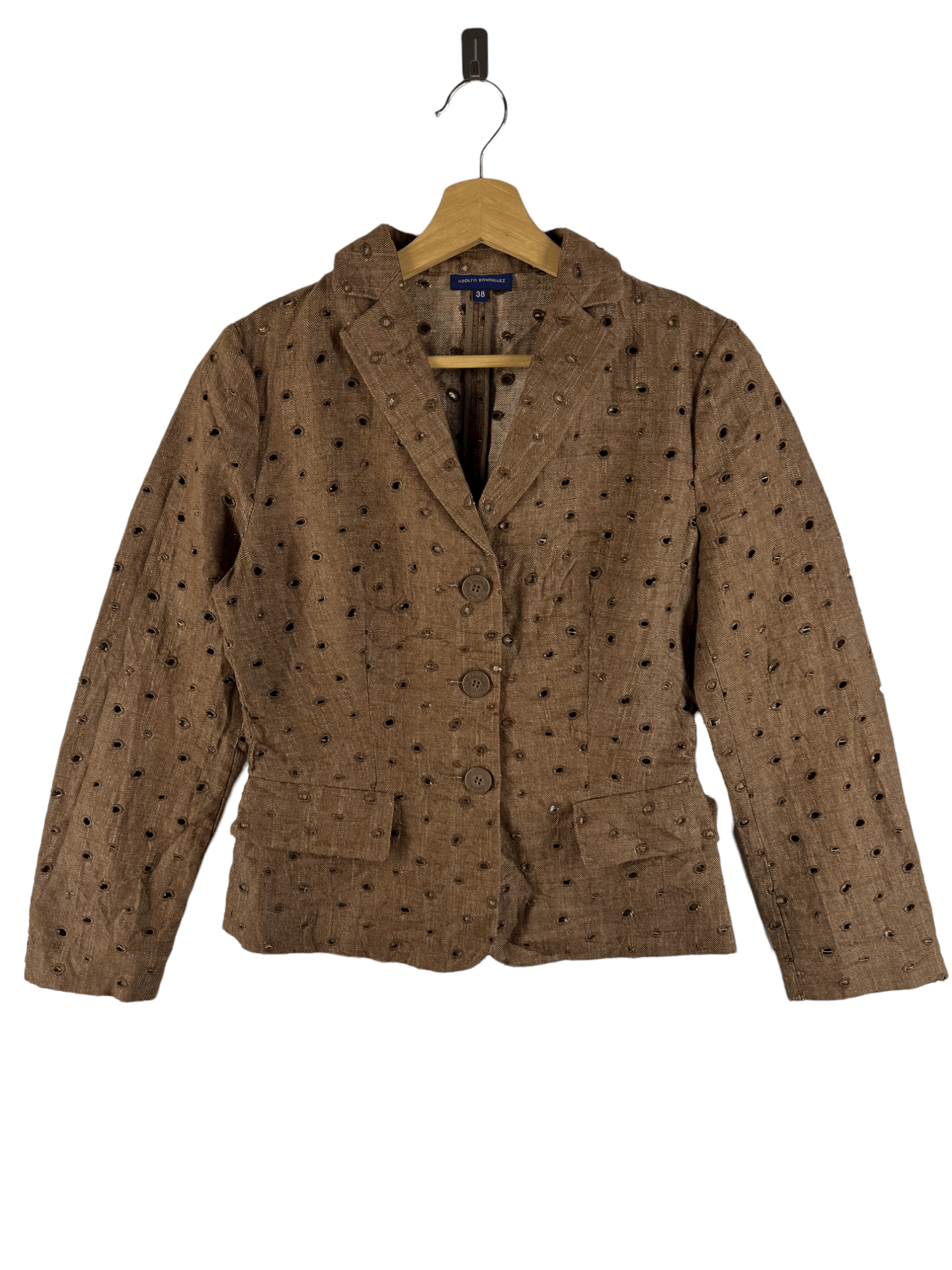Adolfo Dominguez ADOLFO DOMINGUEZ BLAZER Size S / US 4 / IT 40 - 1 Thumbnail