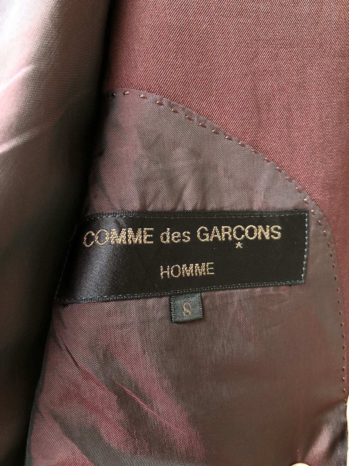 CDG by Comme des Garcons × Comme des Garcons × Rei Kawakubo Comme des garçons homme wool Men’s jackets Size US S / EU 44-46 / 1 - 4 Thumbnail