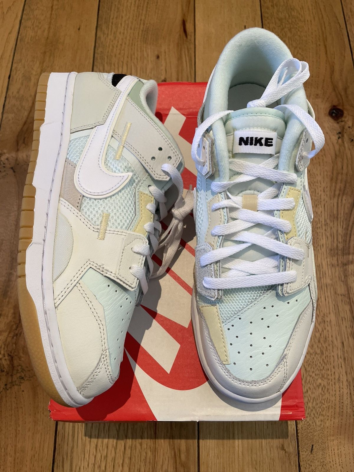 dunk low scrap sea glass