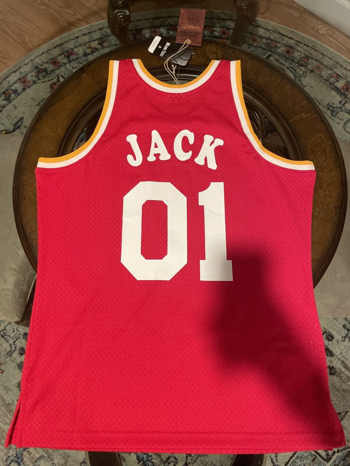 Mitchell & Ness Houston Rockets x cactus Jack Size US L / EU 52-54 / 3 - 5 Thumbnail