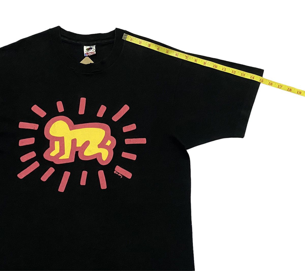 Keith Haring Vintage 90s Keith Haring Radiant Baby (From Icon Series) Size US L / EU 52-54 / 3 - 7 Thumbnail