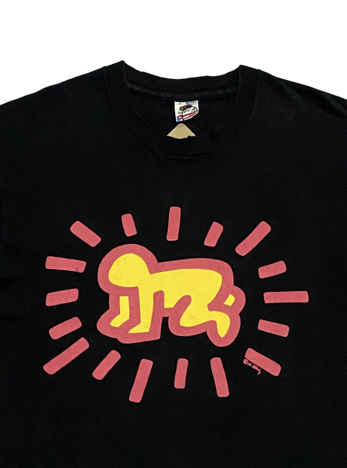 Keith Haring Vintage 90s Keith Haring Radiant Baby (From Icon Series) Size US L / EU 52-54 / 3 - 9 Thumbnail