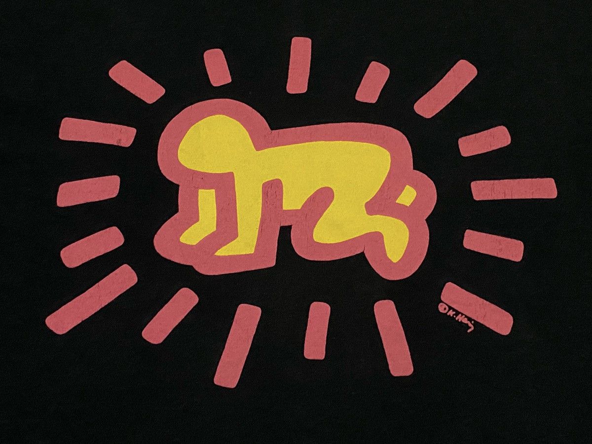 Keith Haring Vintage 90s Keith Haring Radiant Baby (From Icon Series) Size US L / EU 52-54 / 3 - 12 Thumbnail