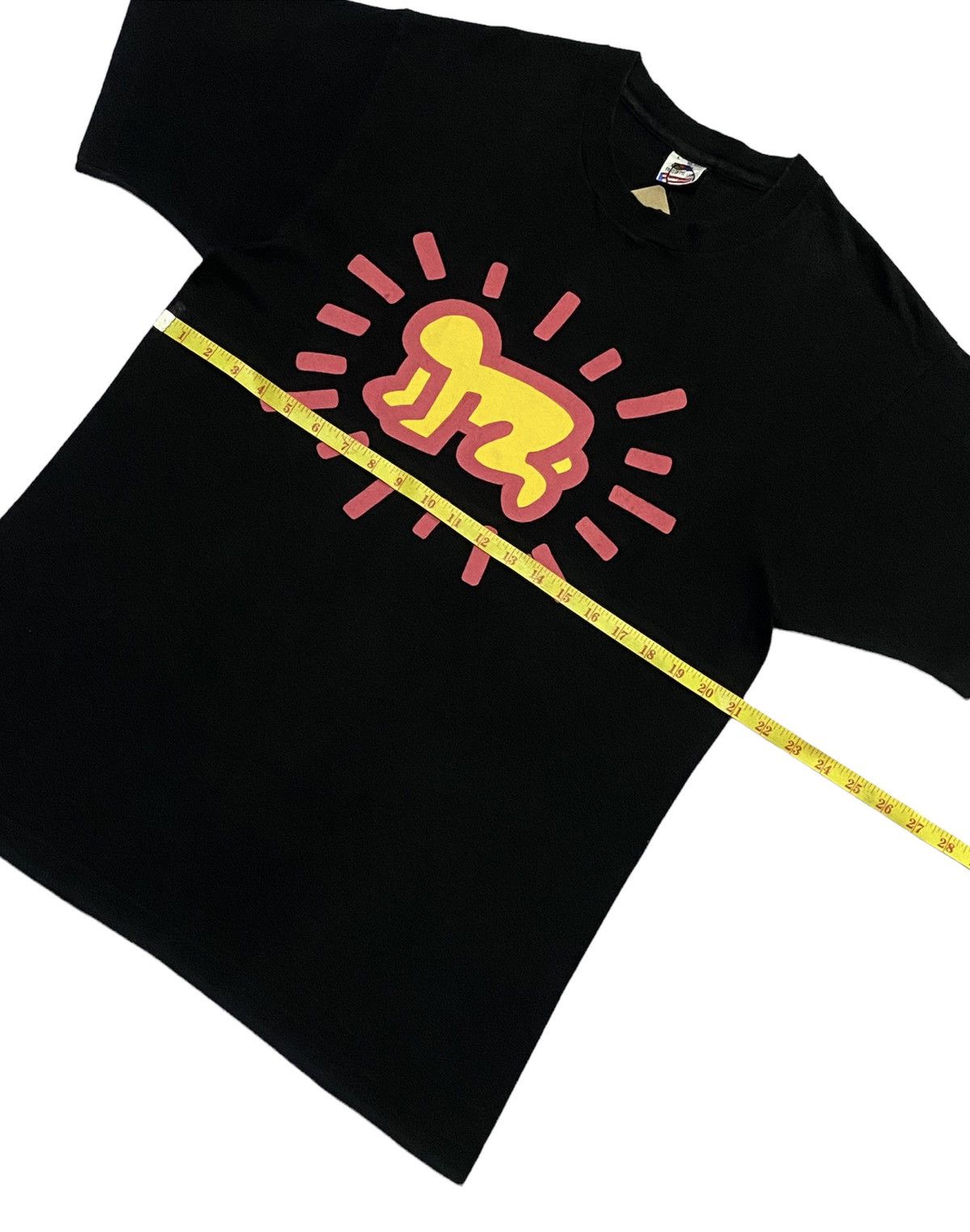 Keith Haring Vintage 90s Keith Haring Radiant Baby (From Icon Series) Size US L / EU 52-54 / 3 - 3 Thumbnail