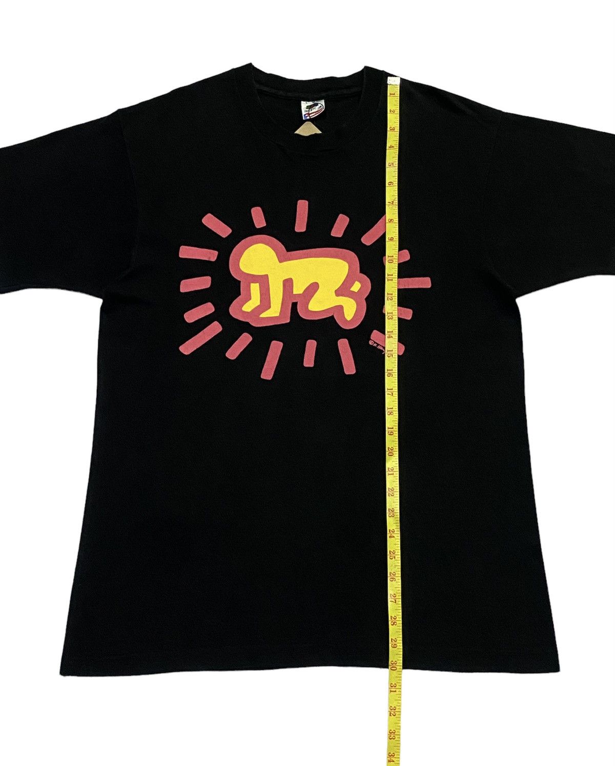 Keith Haring Vintage 90s Keith Haring Radiant Baby (From Icon Series) Size US L / EU 52-54 / 3 - 4 Thumbnail
