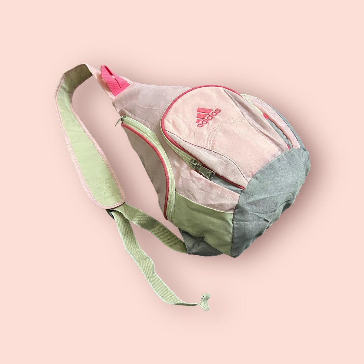 Adidas × Japanese Brand × Vintage VINTAGE ADIDAS PINK CROSSBODY BODYBAG Size ONE SIZE - 3 Thumbnail