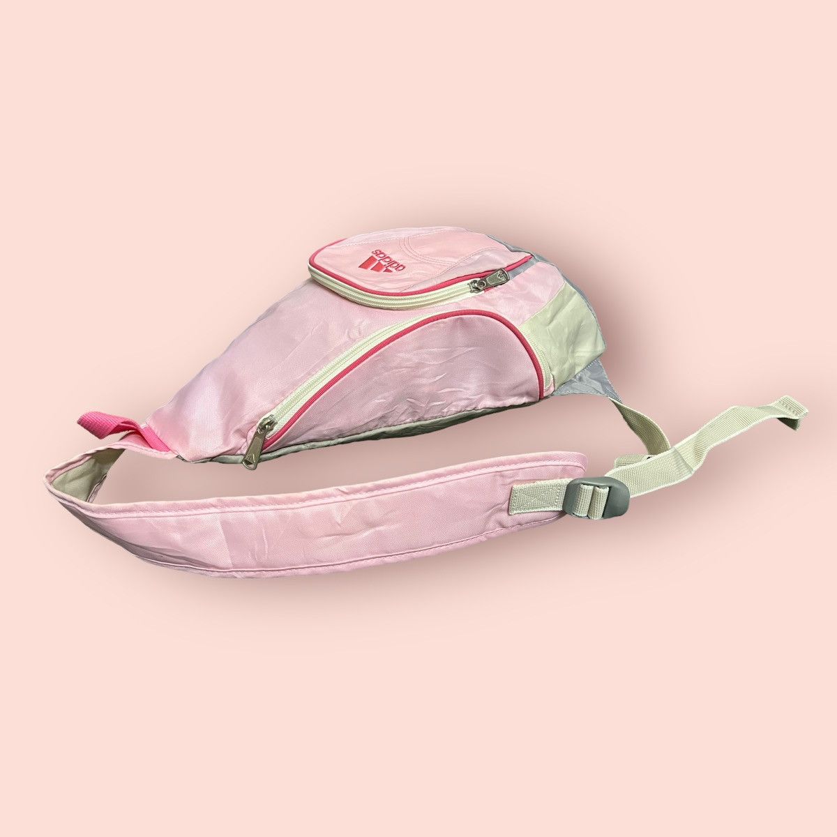 Adidas × Japanese Brand × Vintage VINTAGE ADIDAS PINK CROSSBODY BODYBAG Size ONE SIZE - 6 Thumbnail