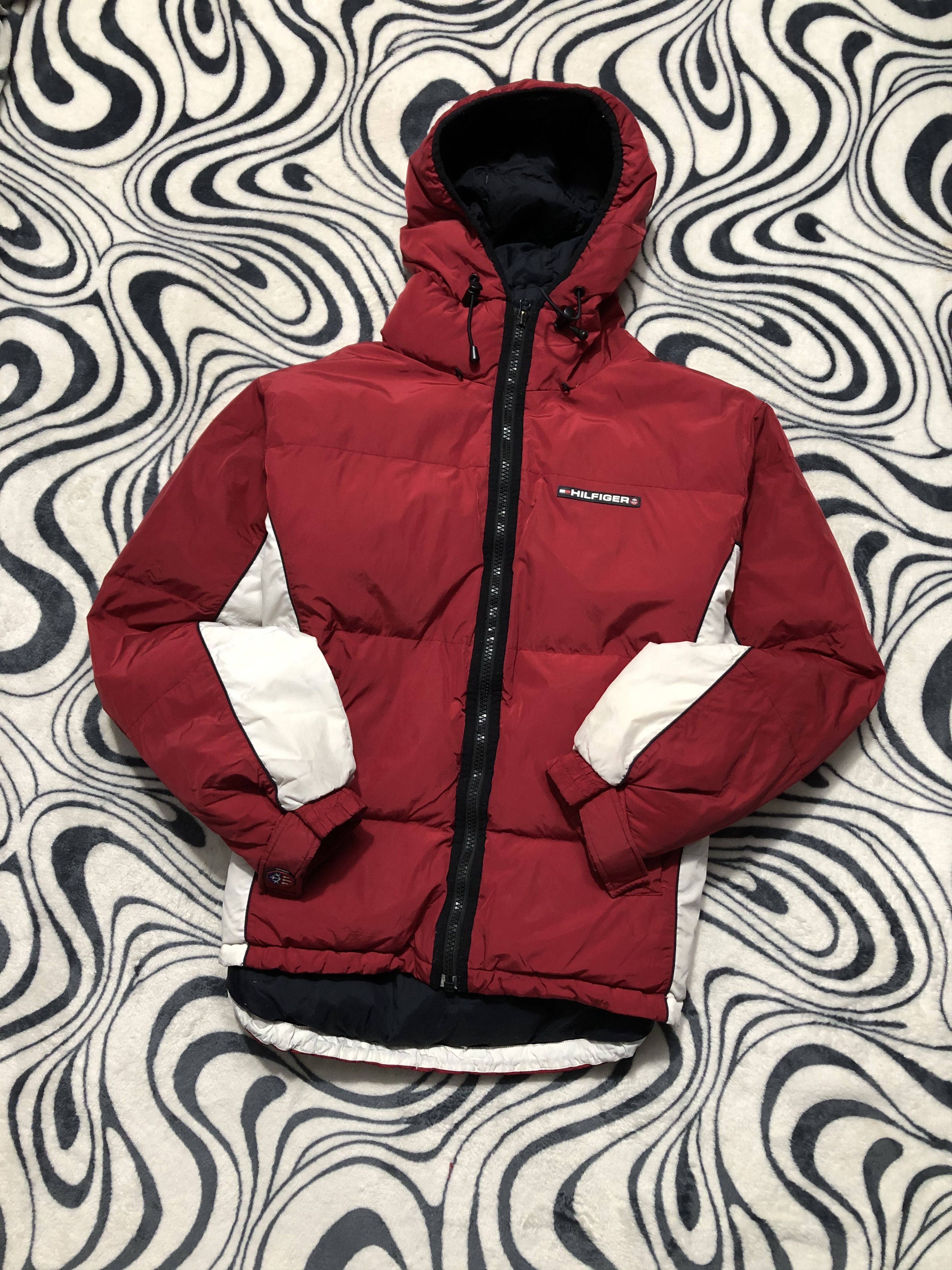 Tommy Hilfiger Tommy Hilfiger Vintage Nylon Puffer Down Jacket Size US XL / EU 56 / 4 - 2 Thumbnail