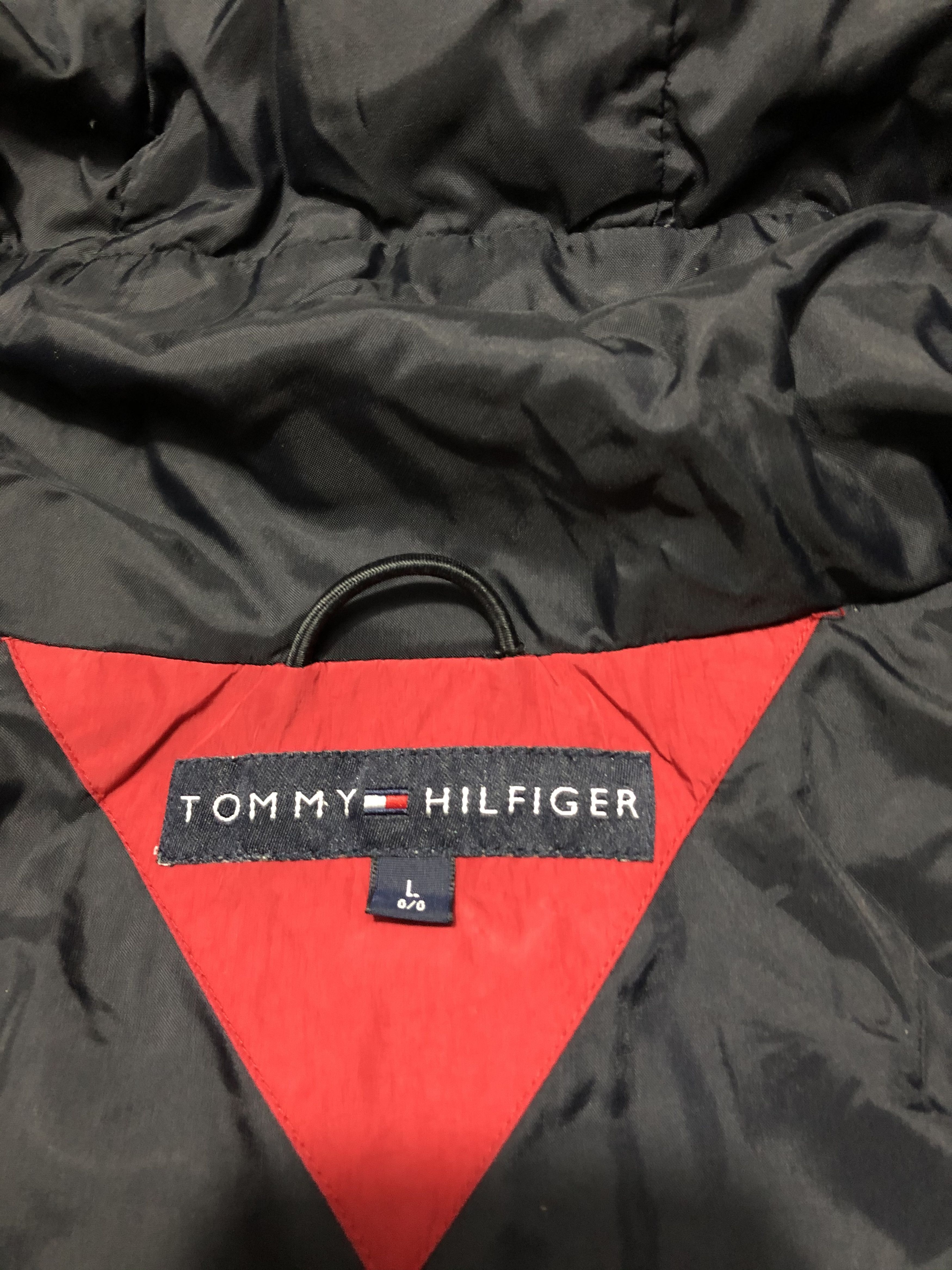 Tommy Hilfiger Tommy Hilfiger Vintage Nylon Puffer Down Jacket Size US XL / EU 56 / 4 - 5 Thumbnail