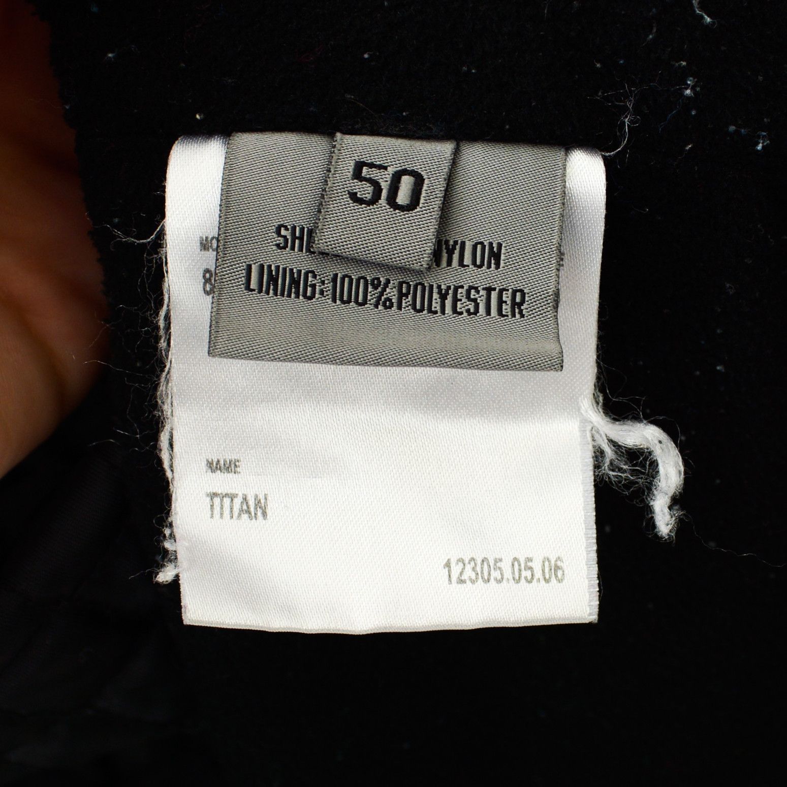Oscar Jacobson Titan UK 40 US Jacket M Coat EU 50 Windbreaker Black Size US M / EU 48-50 / 2 - 2 Thumbnail
