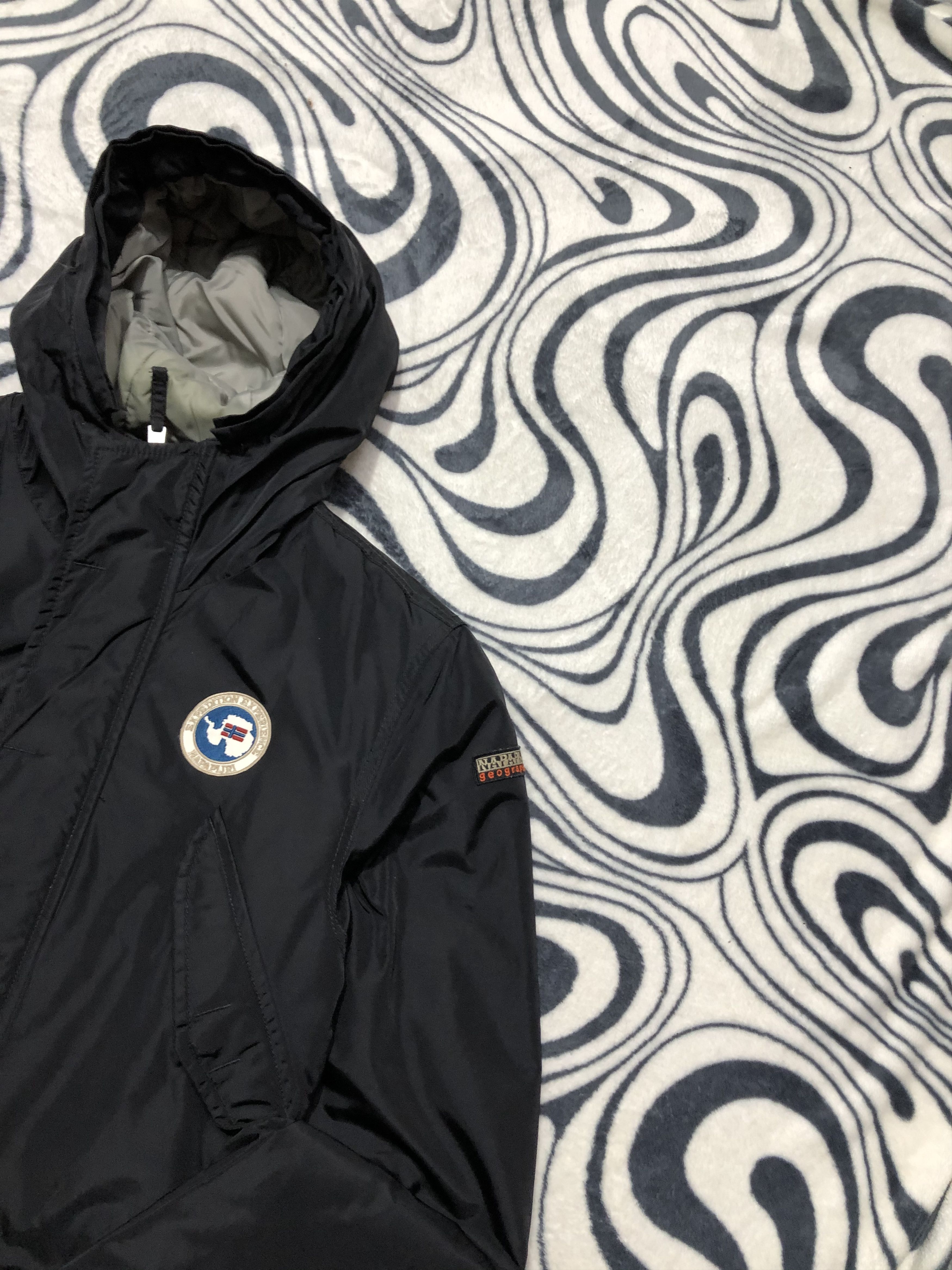 Napapijri Napapijri Vintage Mens Parka Jacket Size US L / EU 52-54 / 3 - 2 Thumbnail