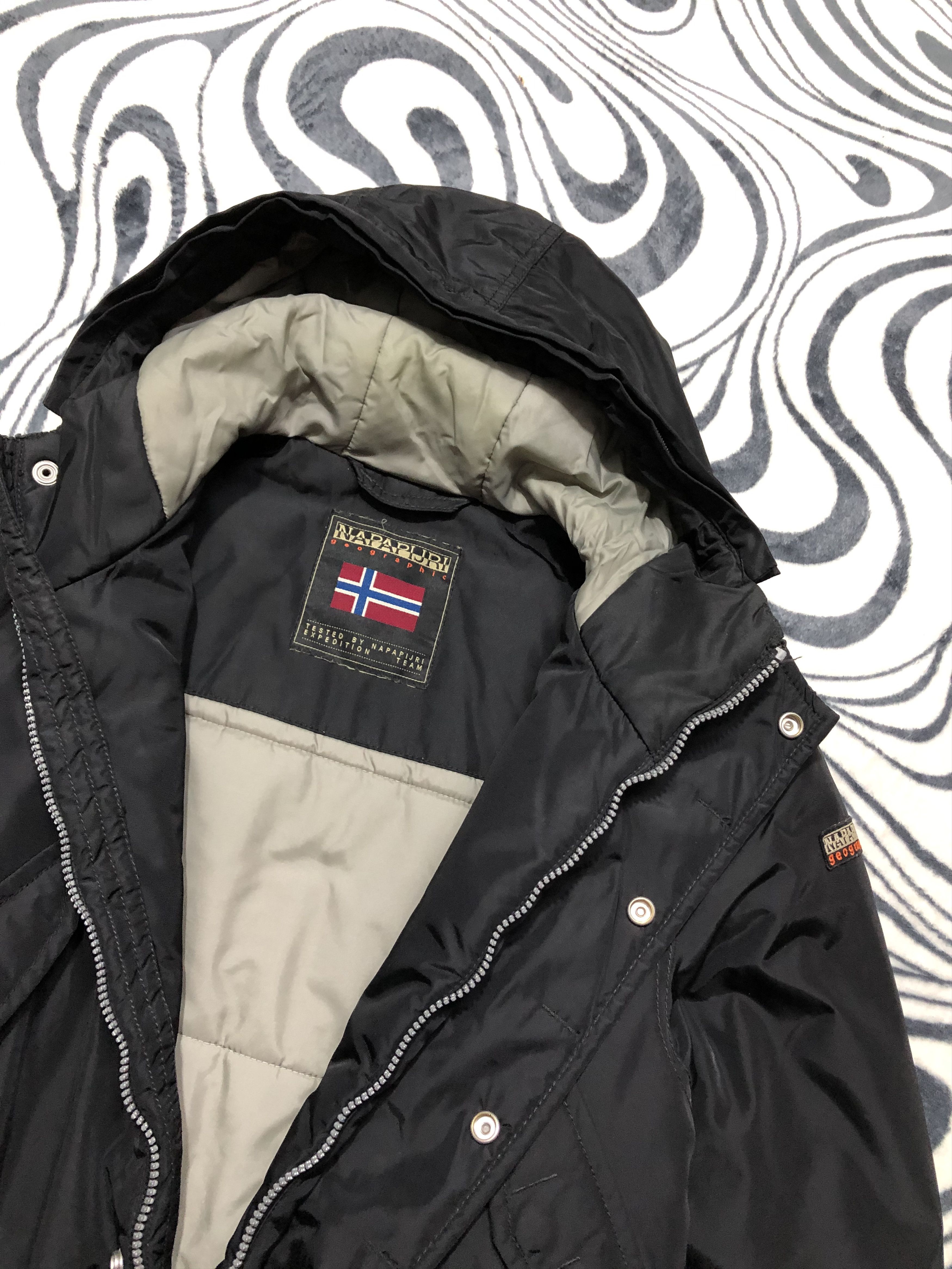 Napapijri Napapijri Vintage Mens Parka Jacket Size US L / EU 52-54 / 3 - 9 Thumbnail