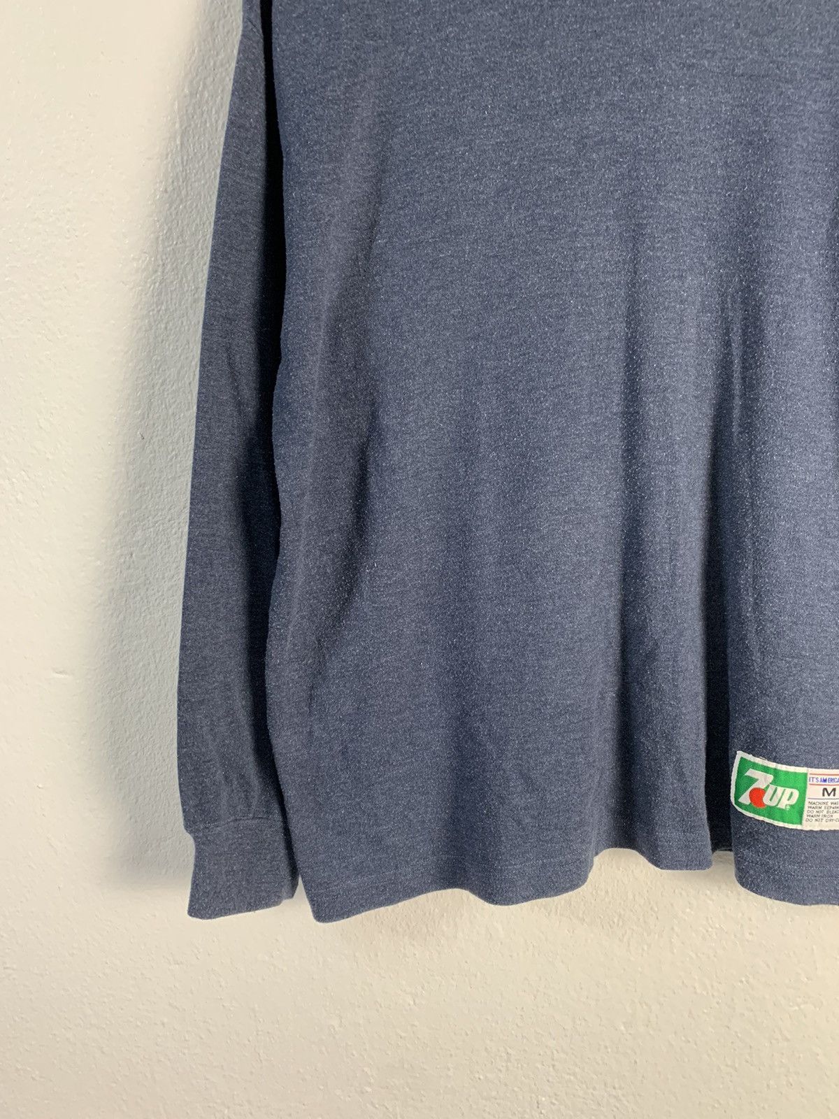 Japanese Brand Vintage 7up Turtleneck Sweater Size US M / EU 48-50 / 2 - 3 Thumbnail