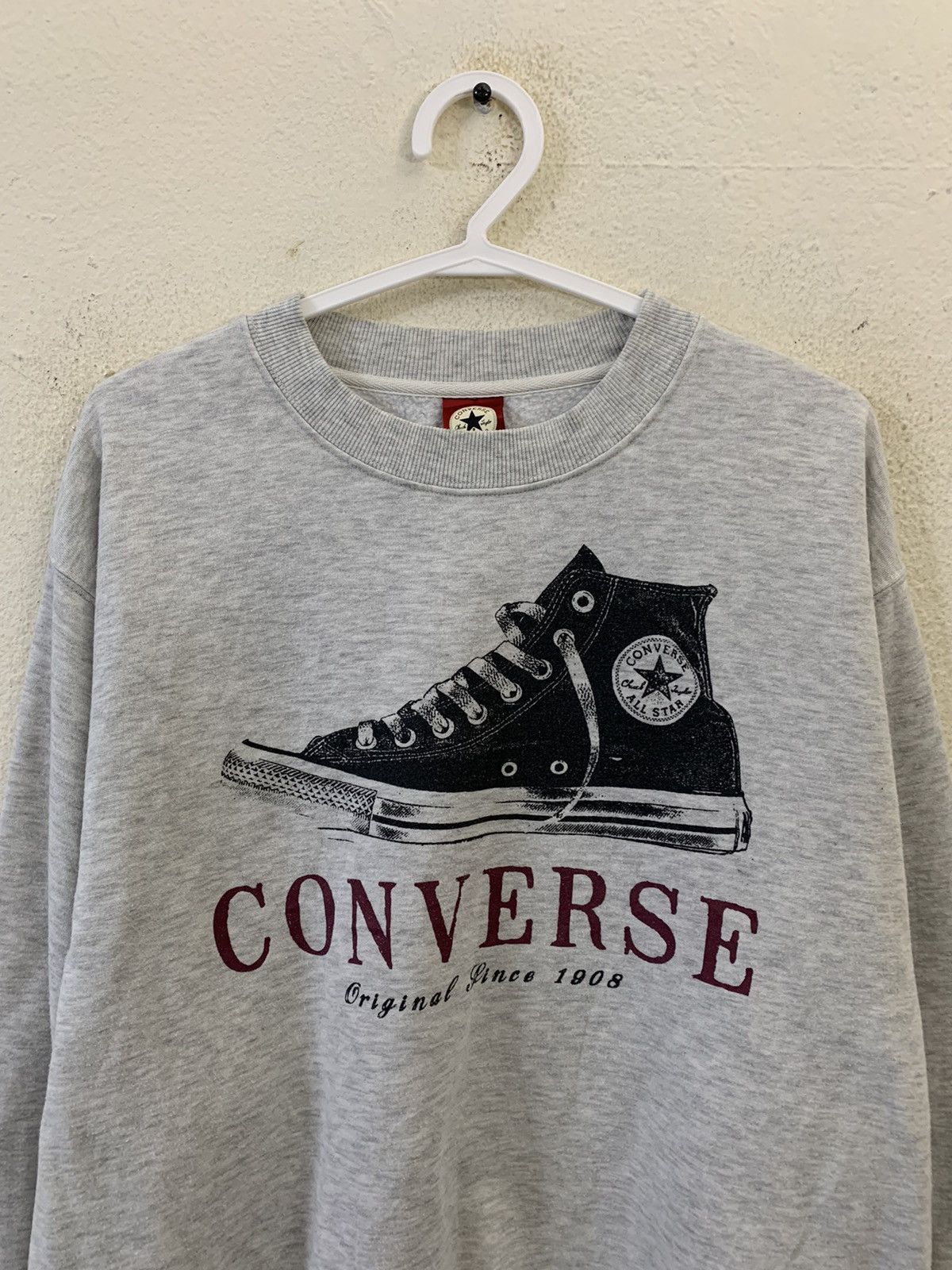 Converse Vintage Converse Sweatshirt Size US XL / EU 56 / 4 - 4 Thumbnail