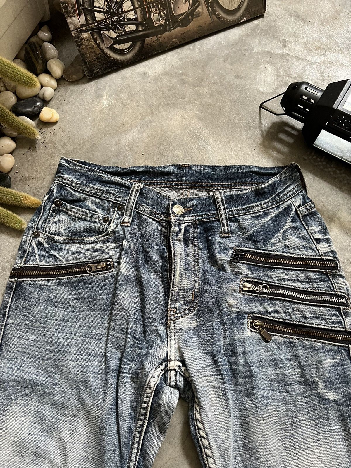 Japanese Brand × Seditionaries VINTAGE 🏴‍☠️ Edge x Rupert PUNK Jeans Size US 28 / EU 44 - 10 Thumbnail