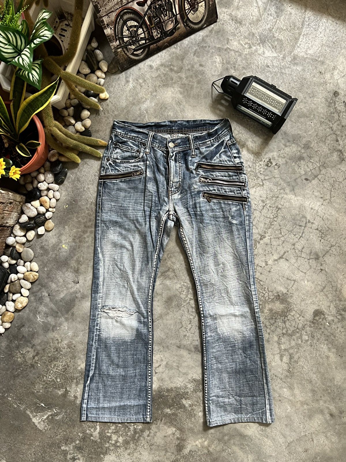 Japanese Brand × Seditionaries VINTAGE 🏴‍☠️ Edge x Rupert PUNK Jeans Size US 28 / EU 44 - 12 Thumbnail