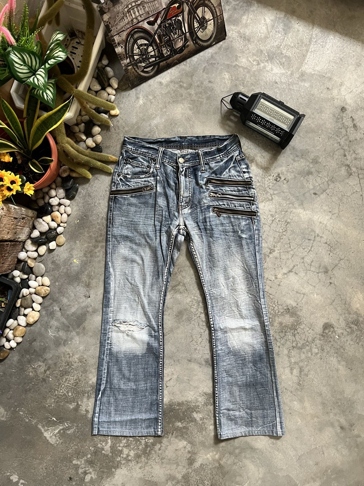 Japanese Brand × Seditionaries VINTAGE 🏴‍☠️ Edge x Rupert PUNK Jeans Size US 28 / EU 44 - 1 Thumbnail