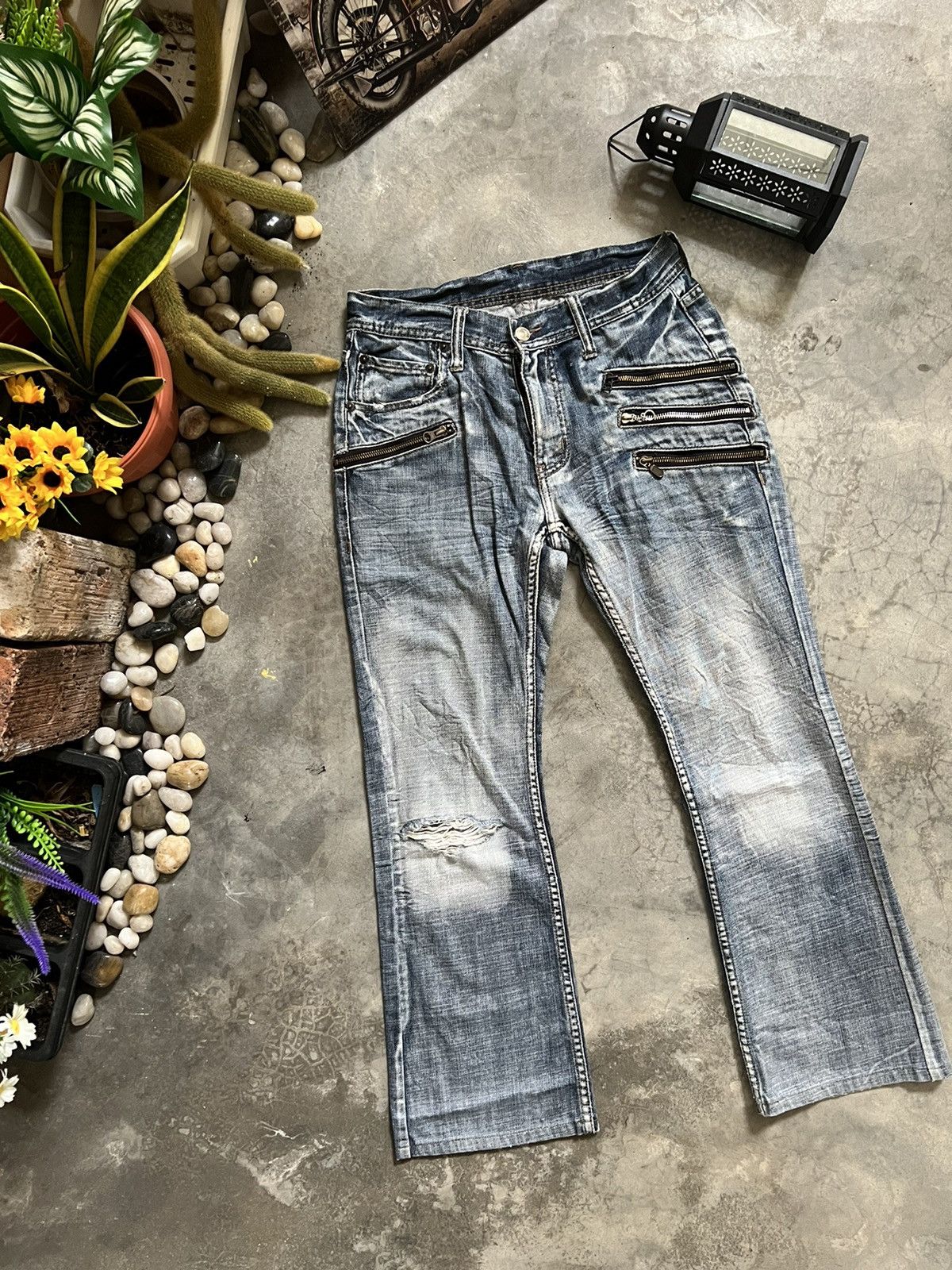 Japanese Brand × Seditionaries VINTAGE 🏴‍☠️ Edge x Rupert PUNK Jeans Size US 28 / EU 44 - 3 Thumbnail