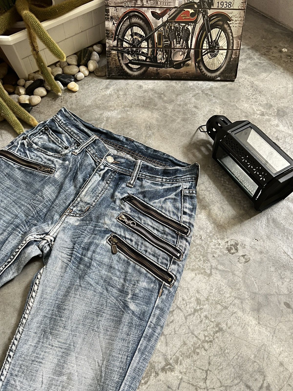 Japanese Brand × Seditionaries VINTAGE 🏴‍☠️ Edge x Rupert PUNK Jeans Size US 28 / EU 44 - 9 Thumbnail