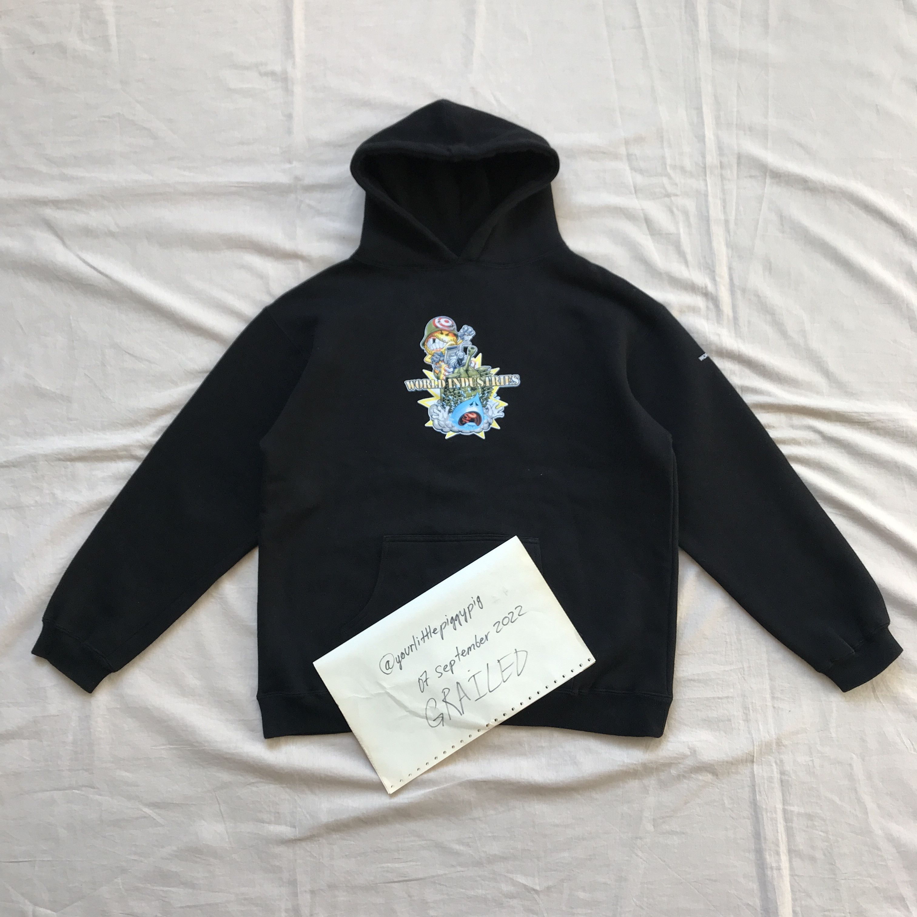 World Industries Vintage World Industries 90s Tank Hoodie Size US XL / EU 56 / 4 - 11 Thumbnail
