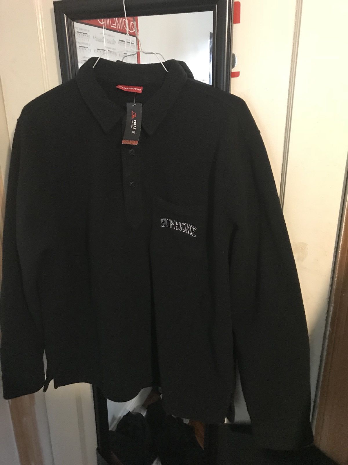 Supreme Polartec Pullover L/S Polo | Grailed