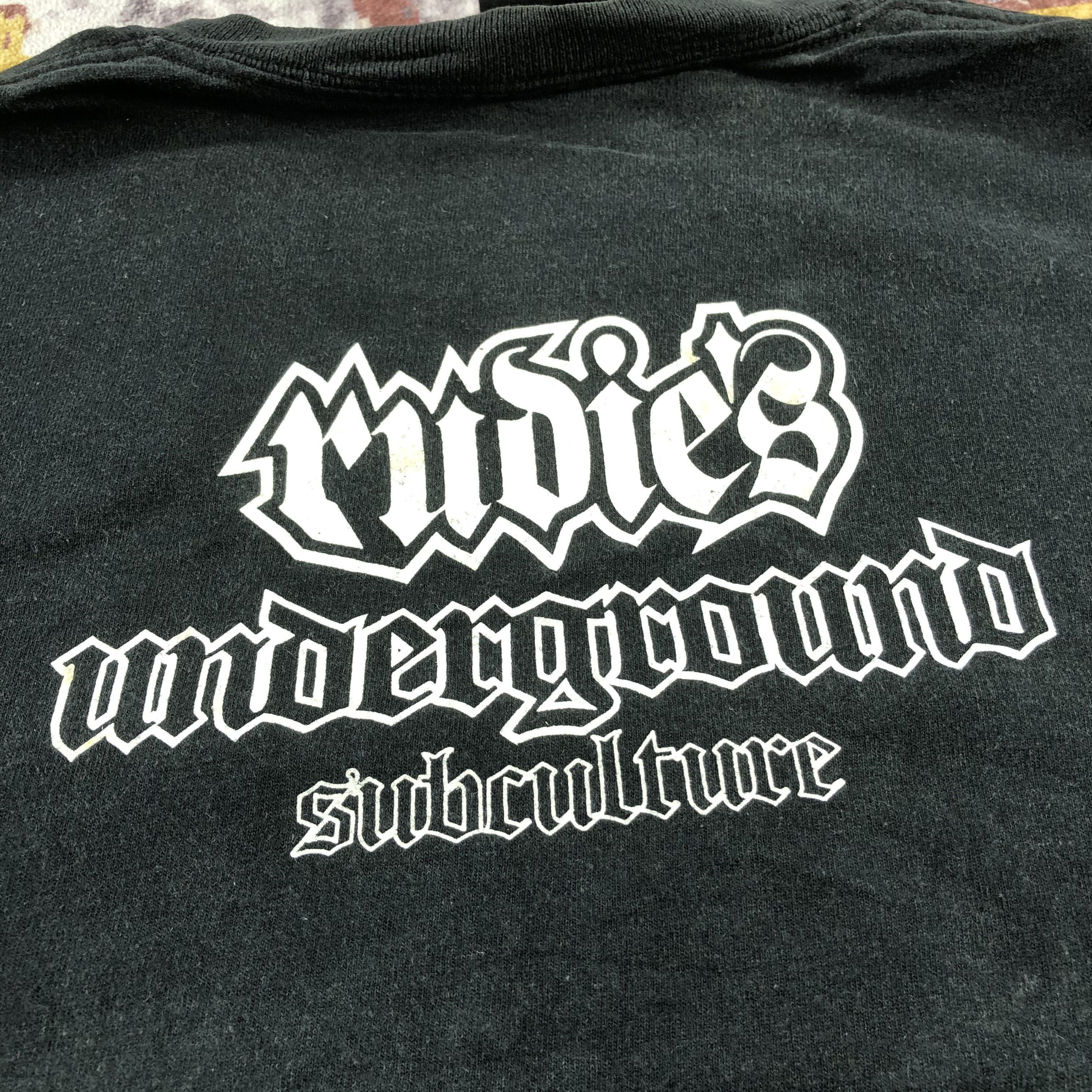 Rudies Underground Subculture Shirt -TM4 Short Sleeve T Shirts