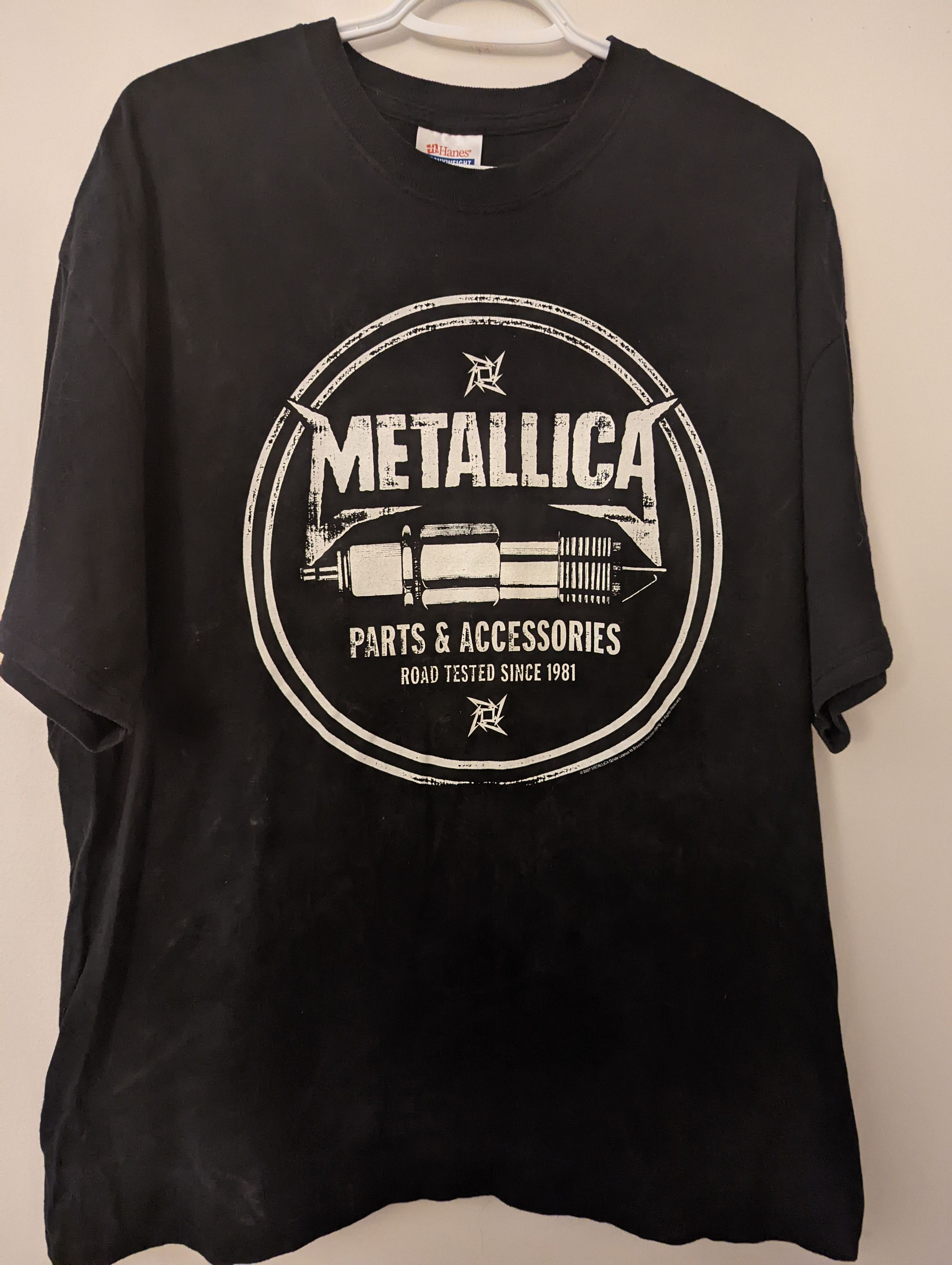 Band Tees Metallica Parts & Accessories T-Shirt Size US XL / EU 56 / 4 - 1 Preview