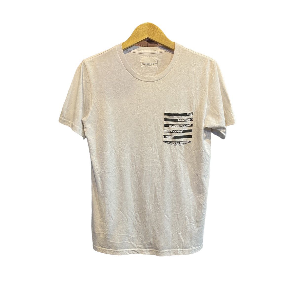 NUMBER NINE DENIM POCKET TEE