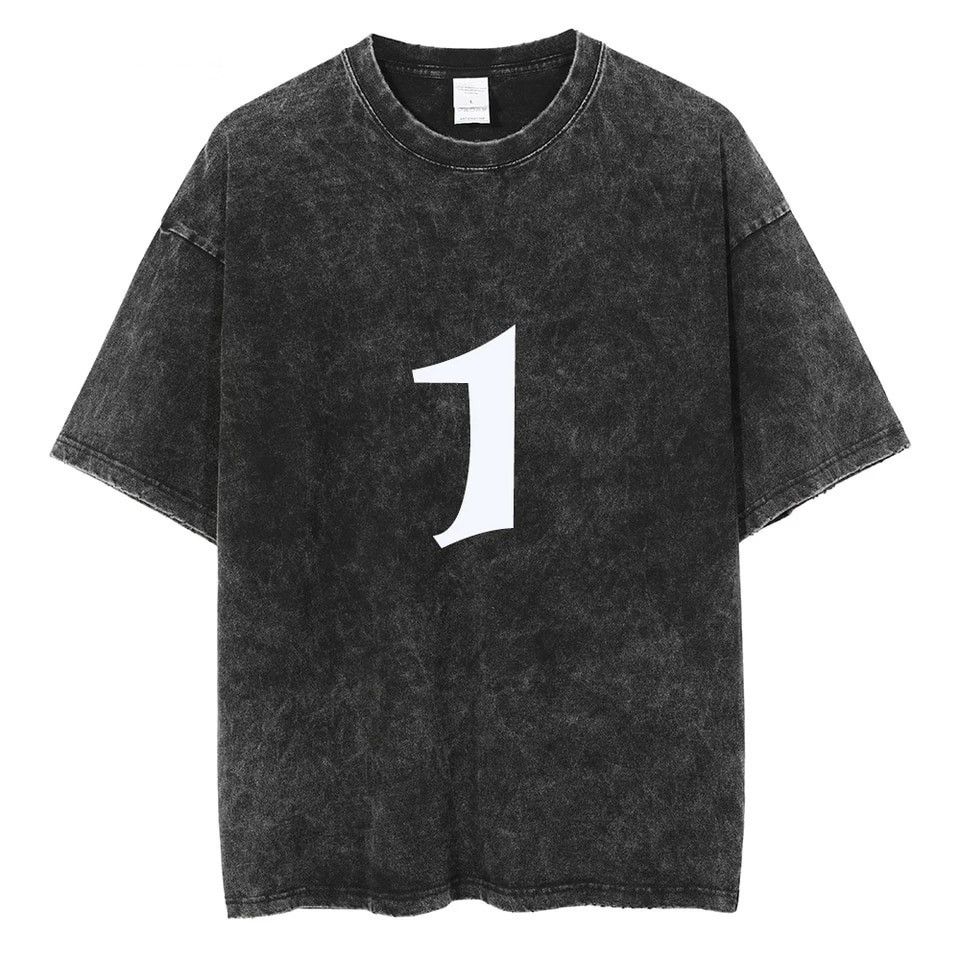 Ripped Washed Oversized Tee