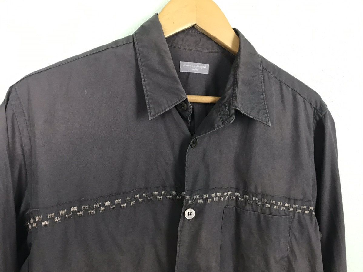 Comme des Garcons × Rei Kawakubo AD2002 CDG Homme colour damaged / faded shirt - gh1519 Size US M / EU 48-50 / 2 - 5 Thumbnail