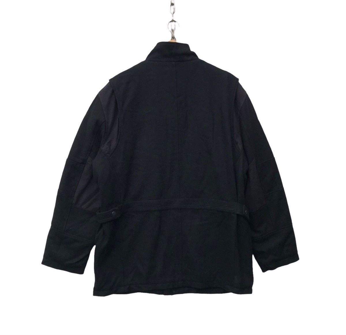 Tommy Hilfiger Tommy Hilfiger Black Men’s Outwear Utility Mix Wool Jacket Size US L / EU 52-54 / 3 - 10 Thumbnail