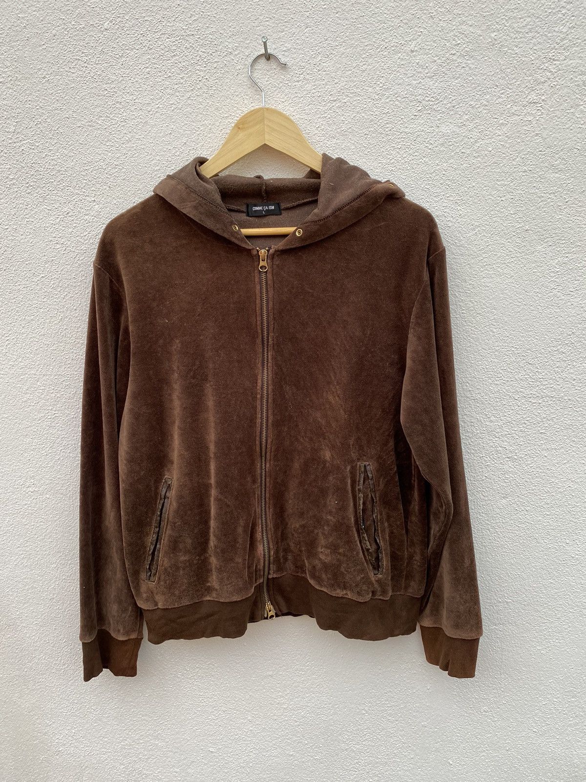 Japanese Brand X Designer comme ca ism zipper hoodies jacket